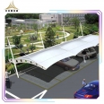 Factory price used bus stop parking shelters shed membrane structure for sale