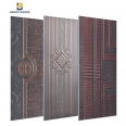 Factory Direct Sale Embossed Steel Door Skin Metal Steel Sheet with Galvanized Sheet Metal Garage Door
