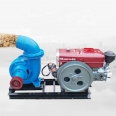Large Flow Agricultural irrigationdiesel water pumps 8 inch diesel engine mixed flow centrifugal pump