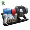 Sewer Cleaning high pressure plunger Pump 24Mpa 170 L/min